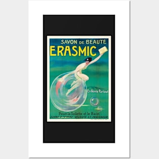 Savon de beauté Erasmic - 1920's - (Jean d'Ylen) Posters and Art